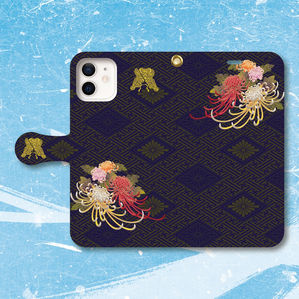 刀剣乱舞  鬼丸国綱イメージ 手帳型スマホケース