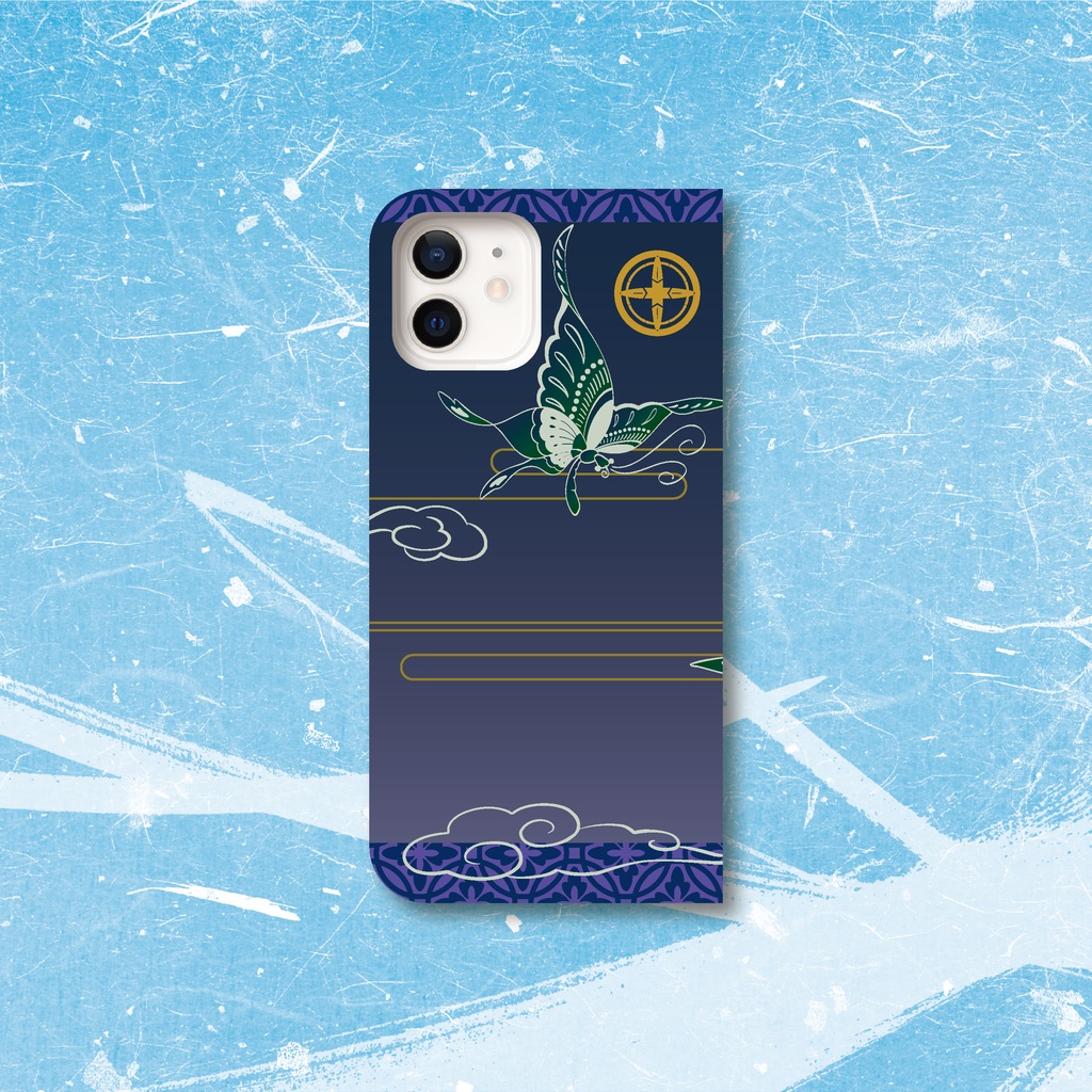 刀剣乱舞 笹貫イメージ 手帳型スマホケース