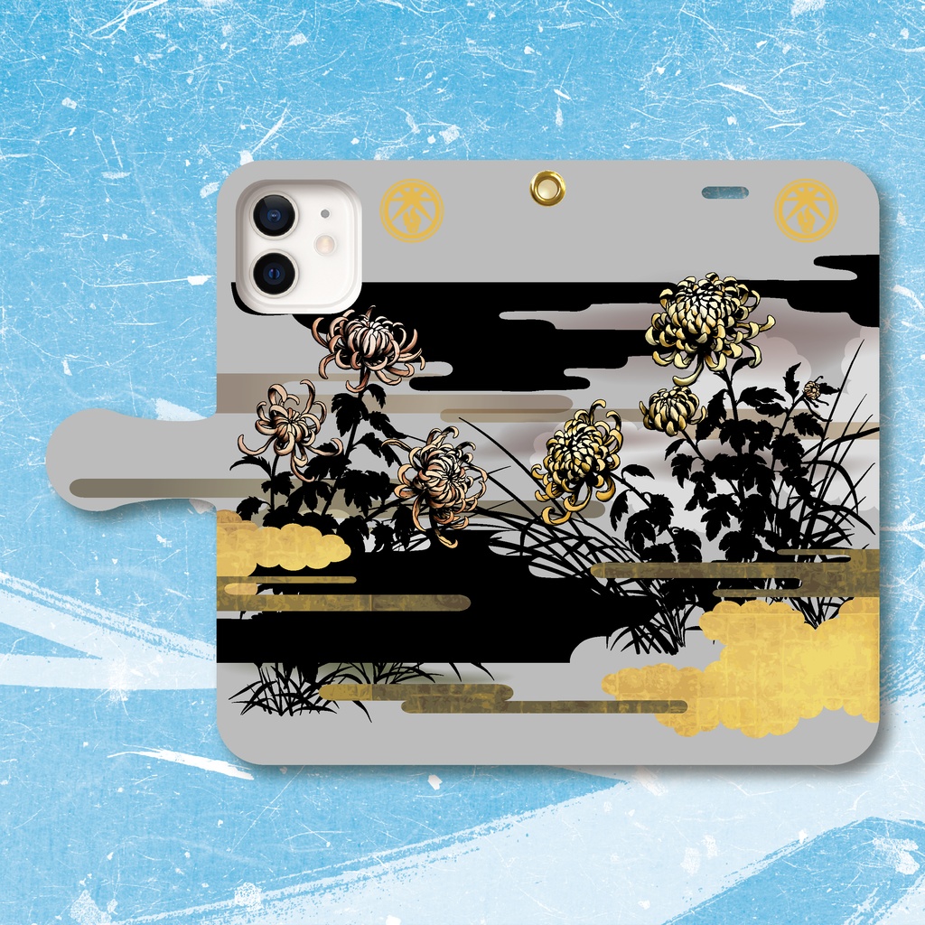 刀剣乱舞  大典太光世イメージ 手帳型スマホケース