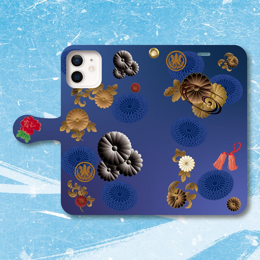 刀剣乱舞  福島光忠イメージ 手帳型スマホケース