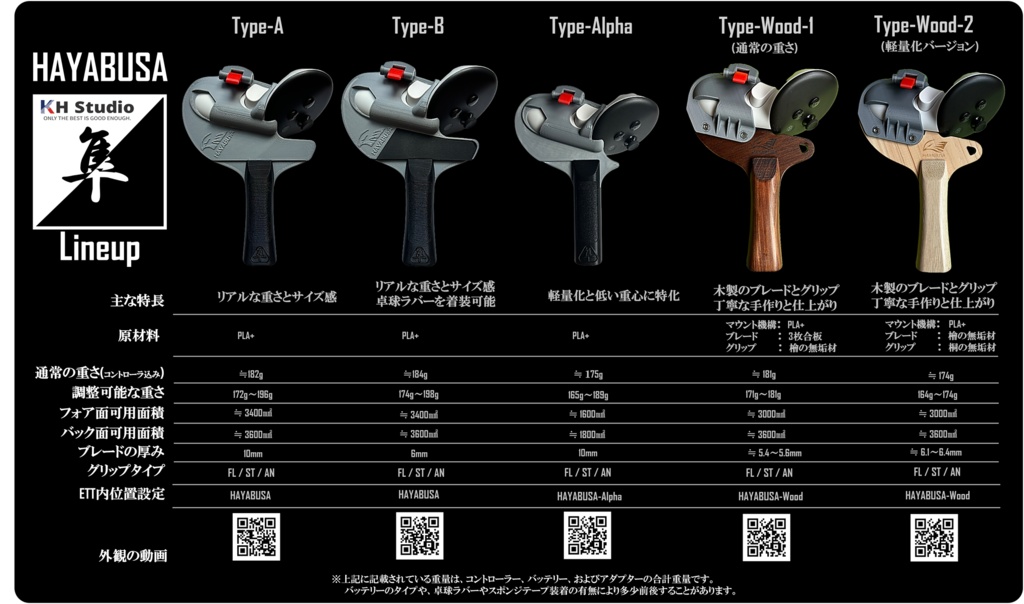 VR卓球用アダプタ   (ウッドタイプ)