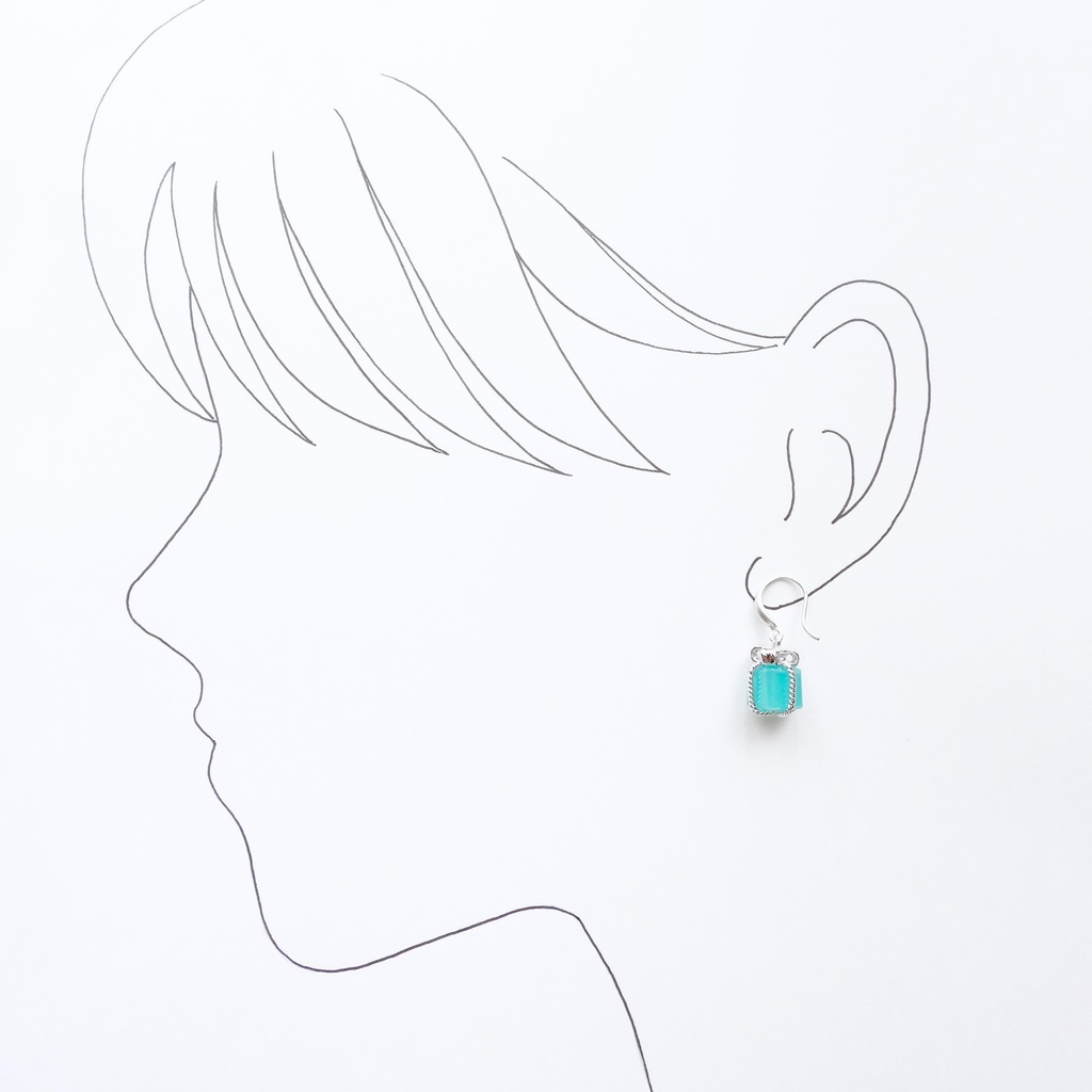 プレゼントボックス・ミントブルー