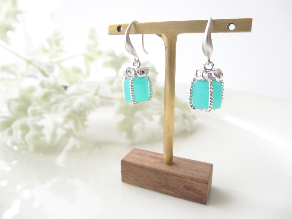 プレゼントボックス・ミントブルー