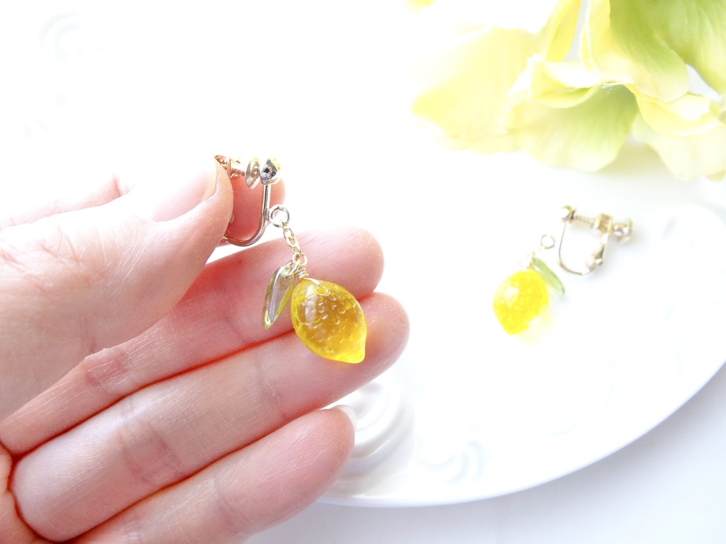 Little Lemon イヤリング