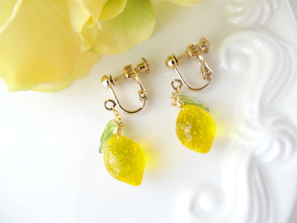 Little Lemon イヤリング