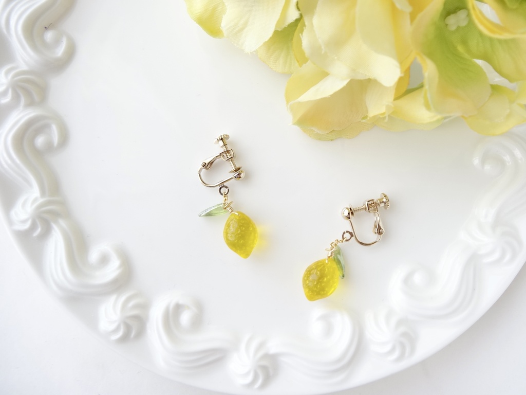 Little Lemon イヤリング