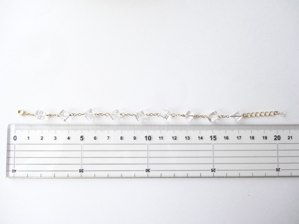 *天然水晶* セレストアイス ブレスレット