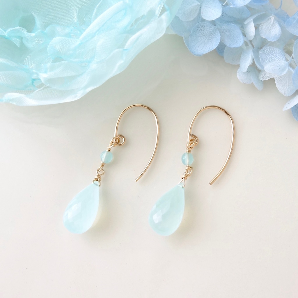 ❀膝丸❀イメージピアス spring rain