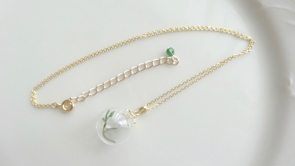 プランツドームネックレス B