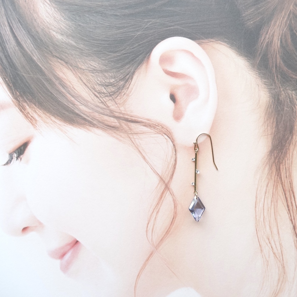 冬夜のかけら(イヤリングOK)