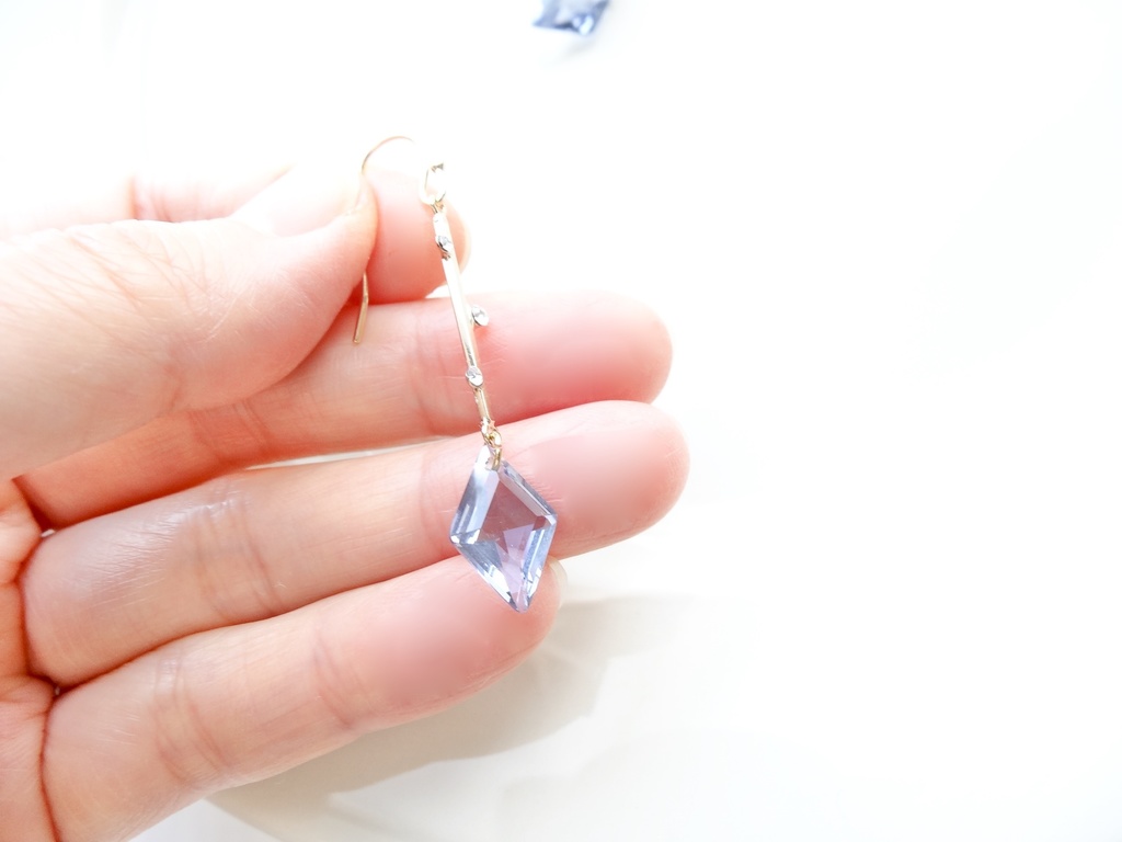 冬夜のかけら(イヤリングOK)