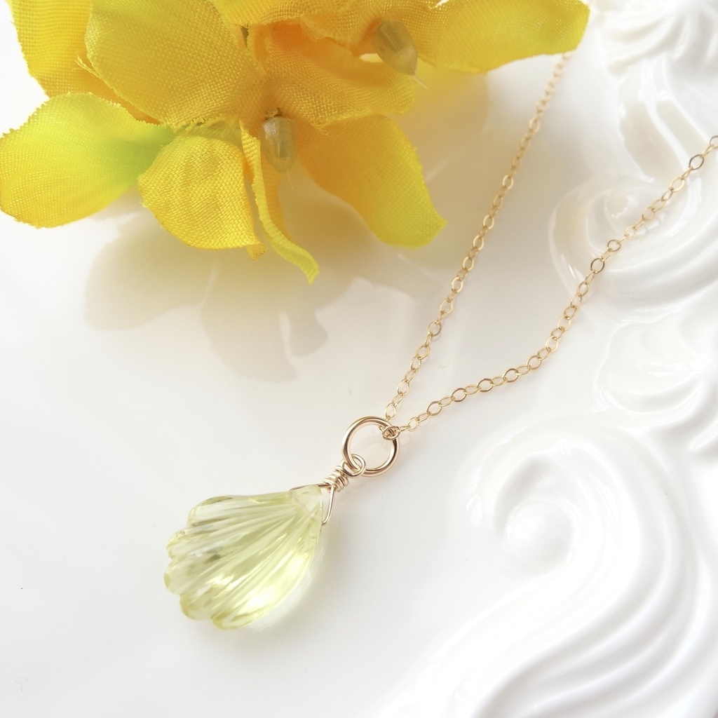 レモンクォーツ＆k14gf・レモンホイップクリーム