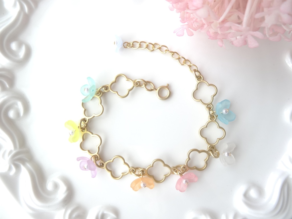 フロストハイドランジア ブレスレット