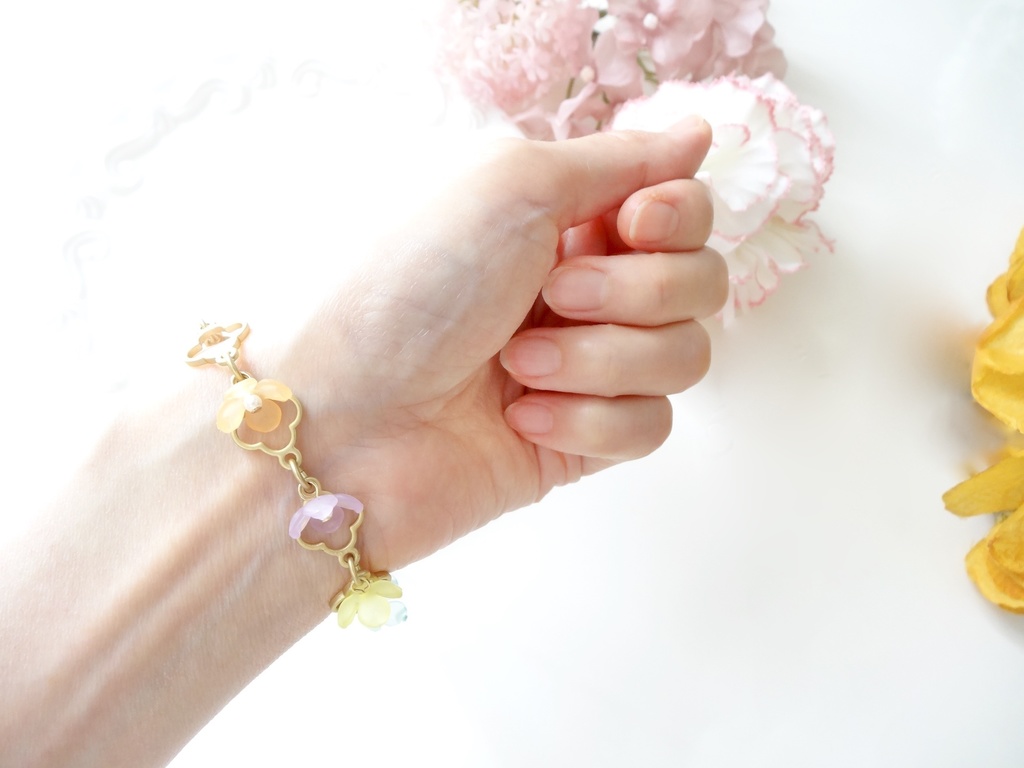 フロストハイドランジア ブレスレット