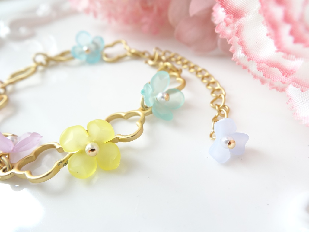 フロストハイドランジア ブレスレット