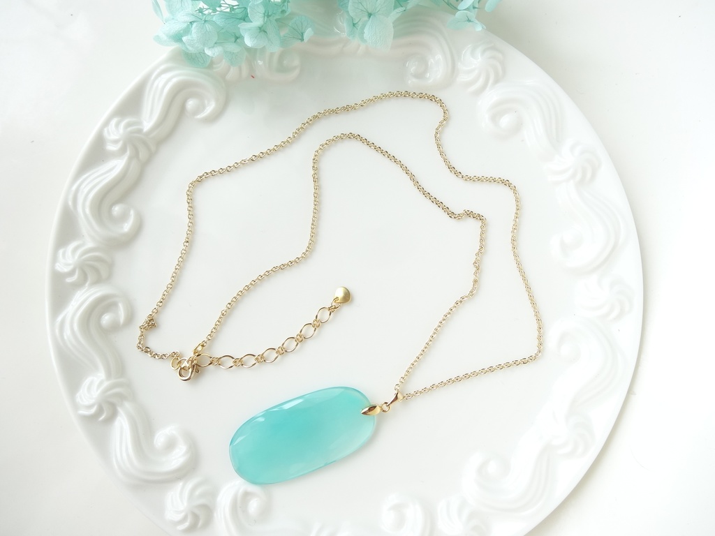 天然石シーブルーカルセドニー・サマービーチ3