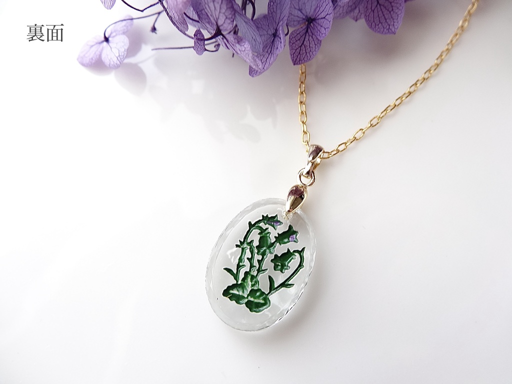 ヴィンテージ ・ベルフラワーネックレス