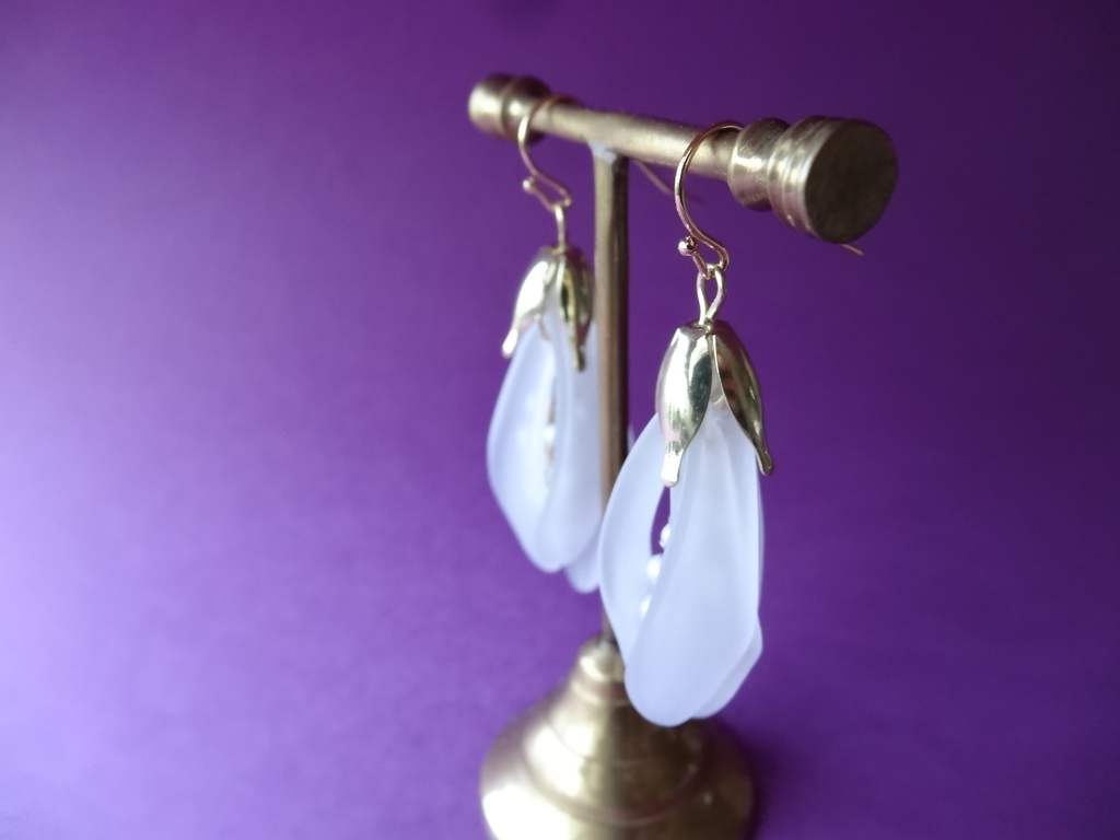 フロストスノードロップ(イヤリングOK)