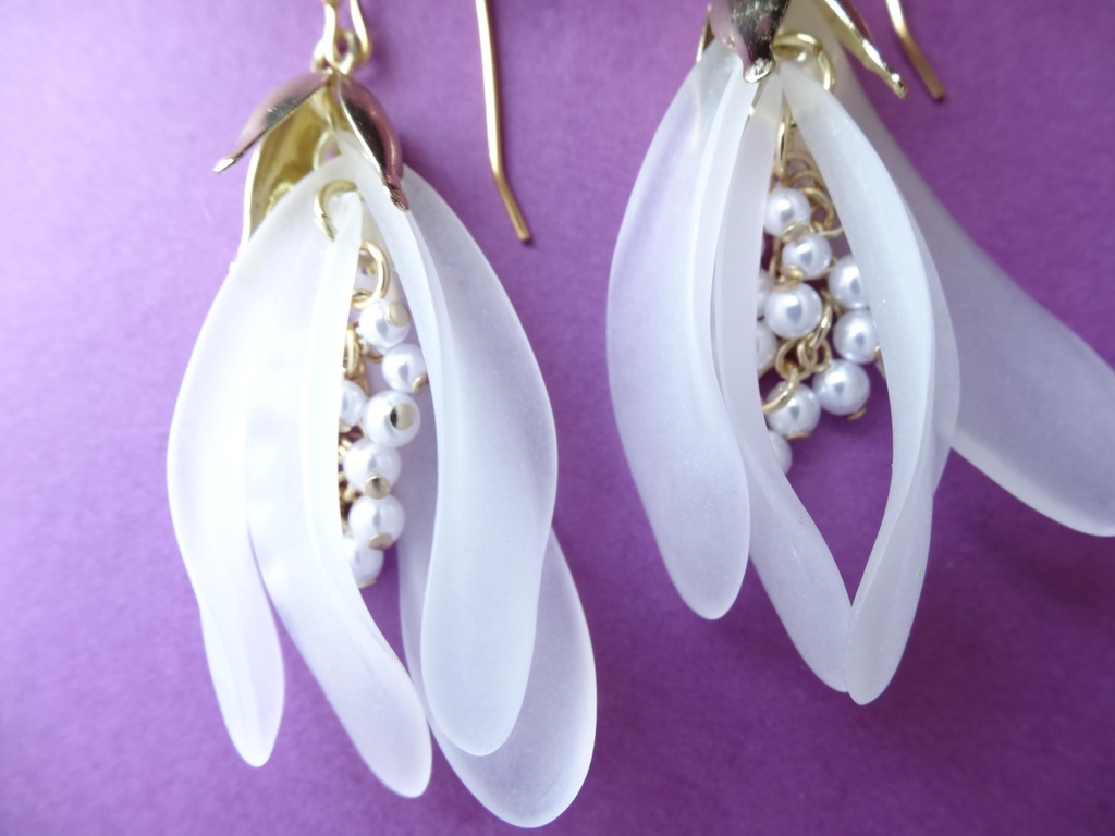 フロストスノードロップ(イヤリングOK)