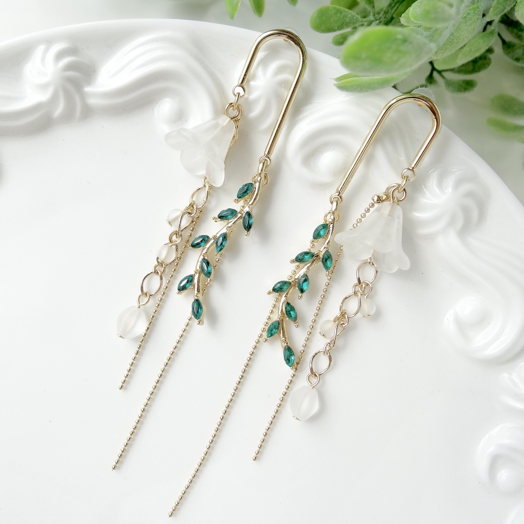リリーレイン•ロングピアス