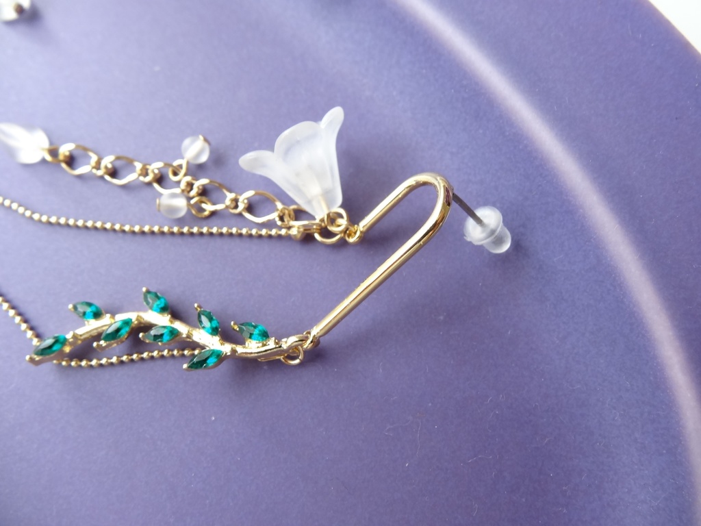 リリーレイン•ロングピアス