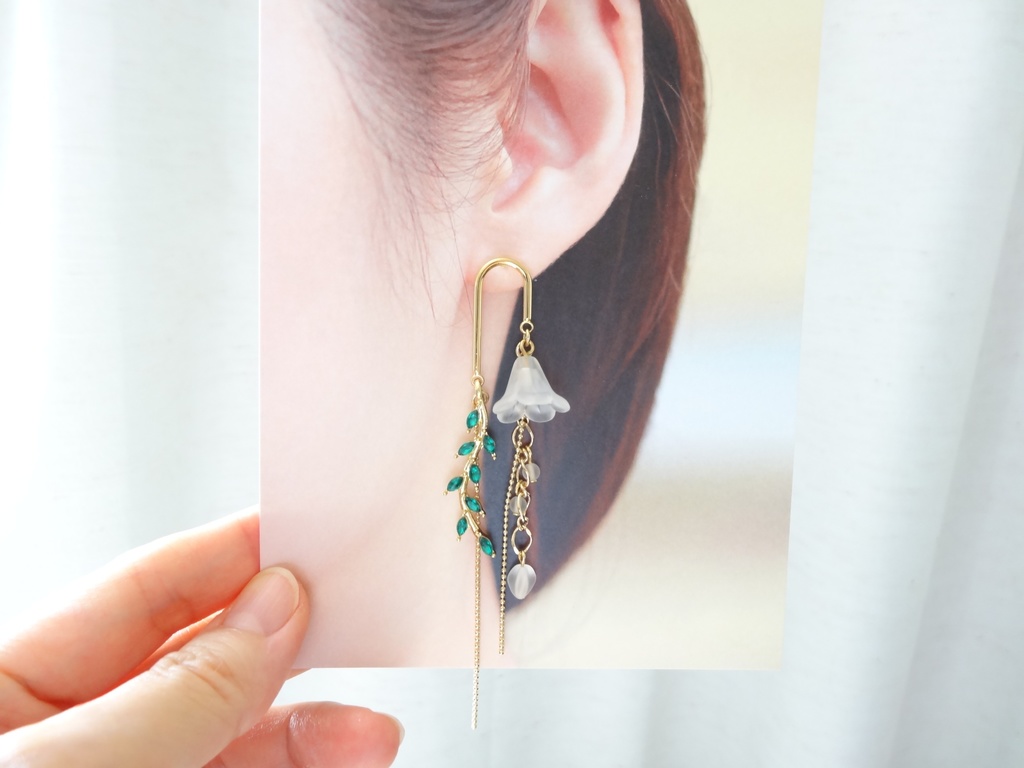 リリーレイン•ロングピアス