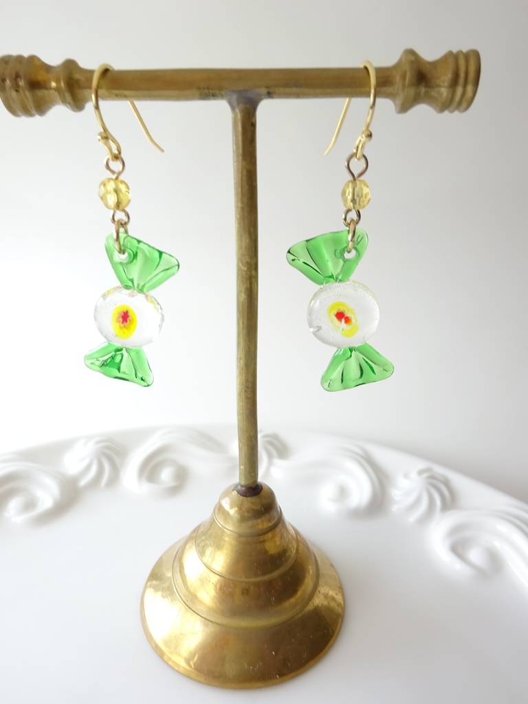 ガラス製・レトロキャンディーE