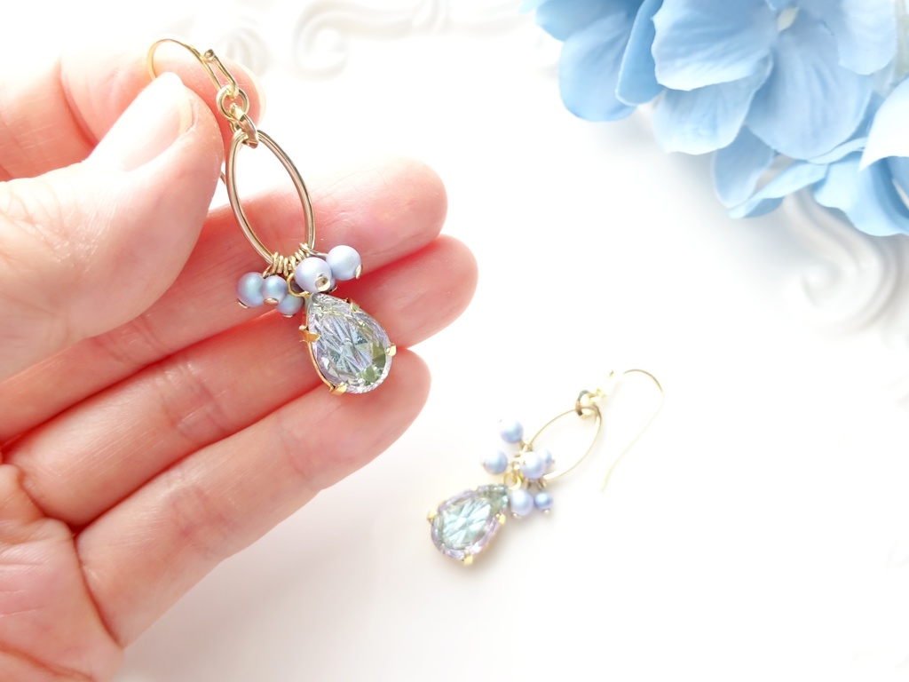サマーイルミネーション・ピアス(イヤリングOK)