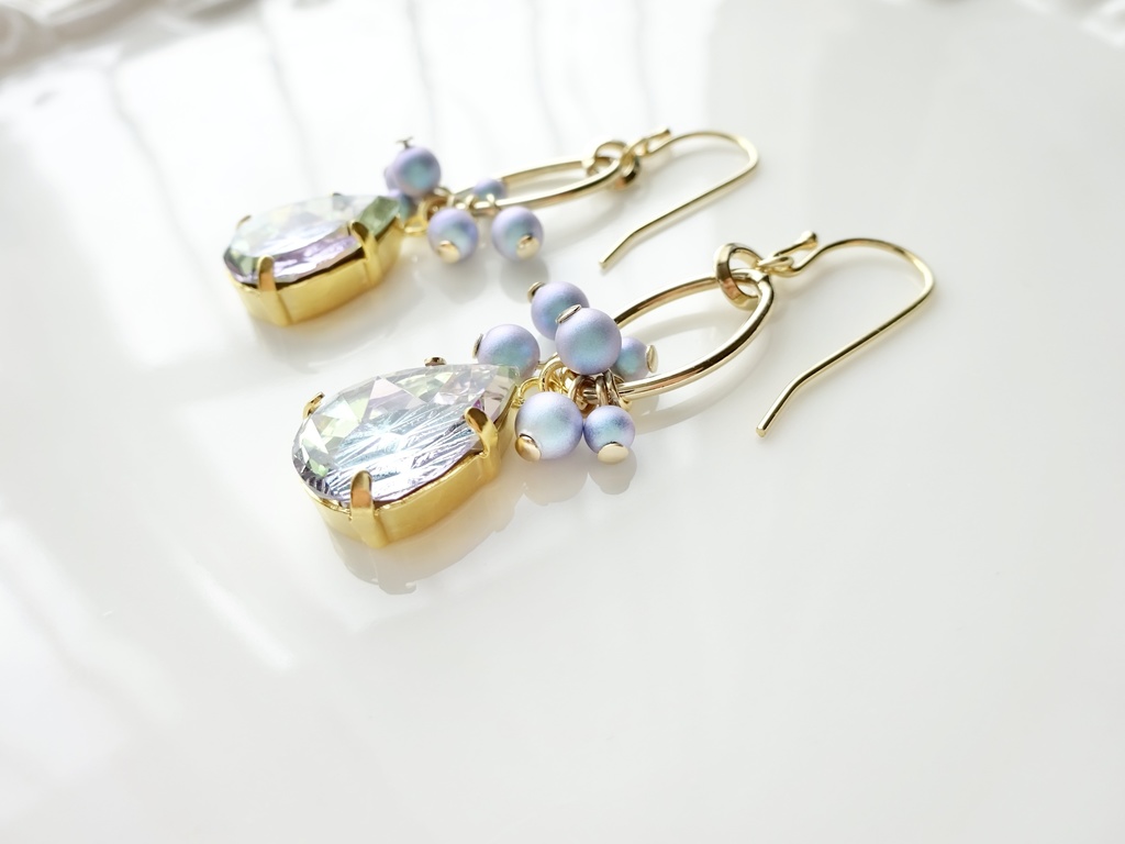 サマーイルミネーション・ピアス(イヤリングOK)