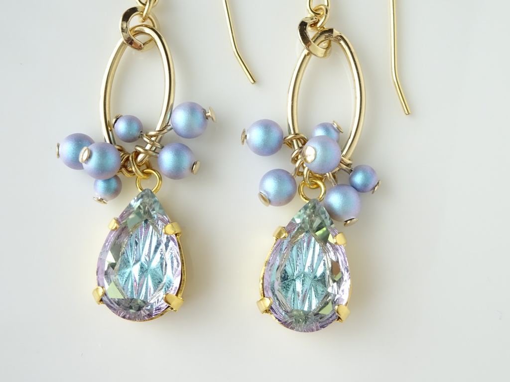 サマーイルミネーション・ピアス(イヤリングOK)