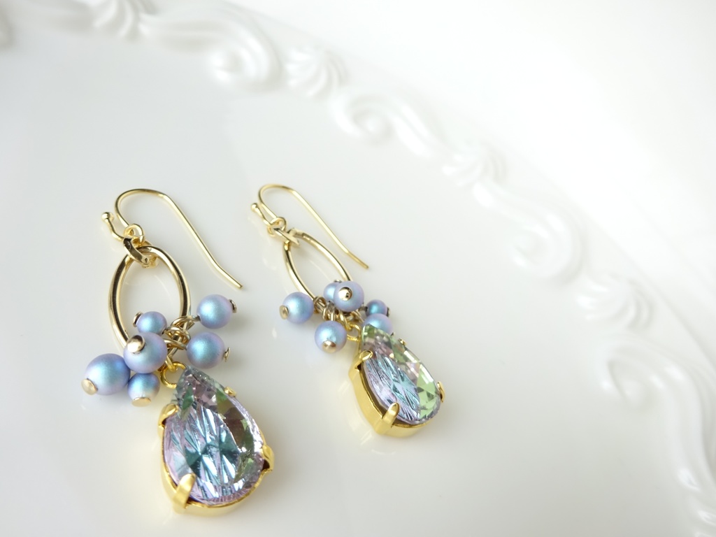 サマーイルミネーション・ピアス(イヤリングOK)
