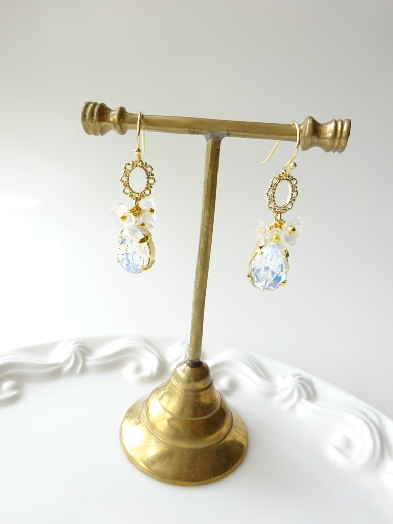 サマーデイライト・ピアス(イヤリングOK)