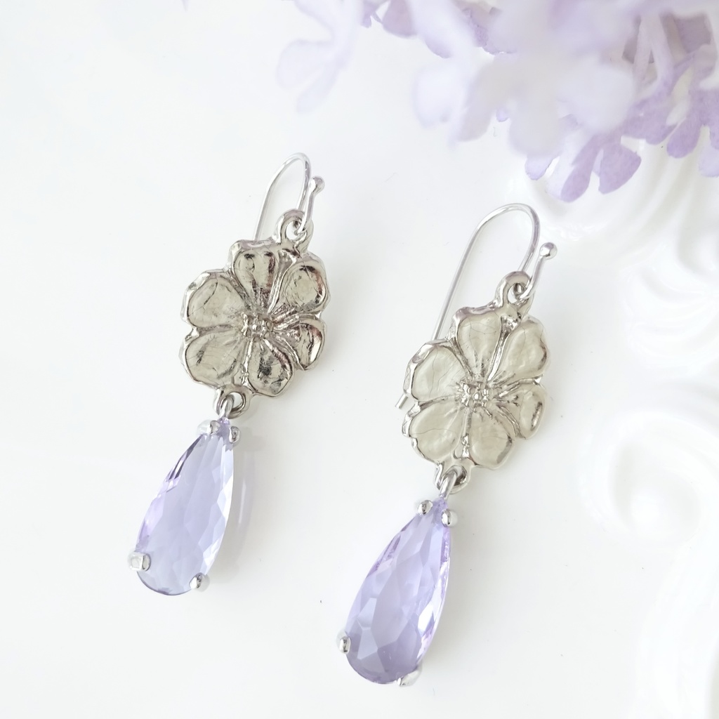 ヴィンテージビオラ ピアス