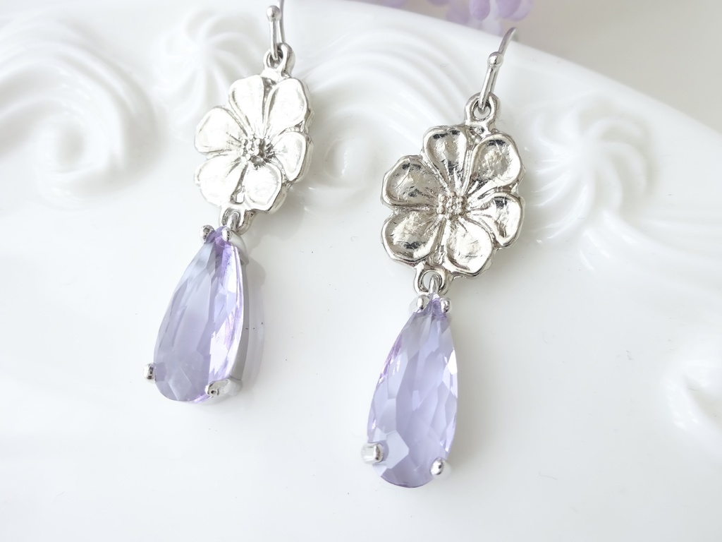 ヴィンテージビオラ ピアス