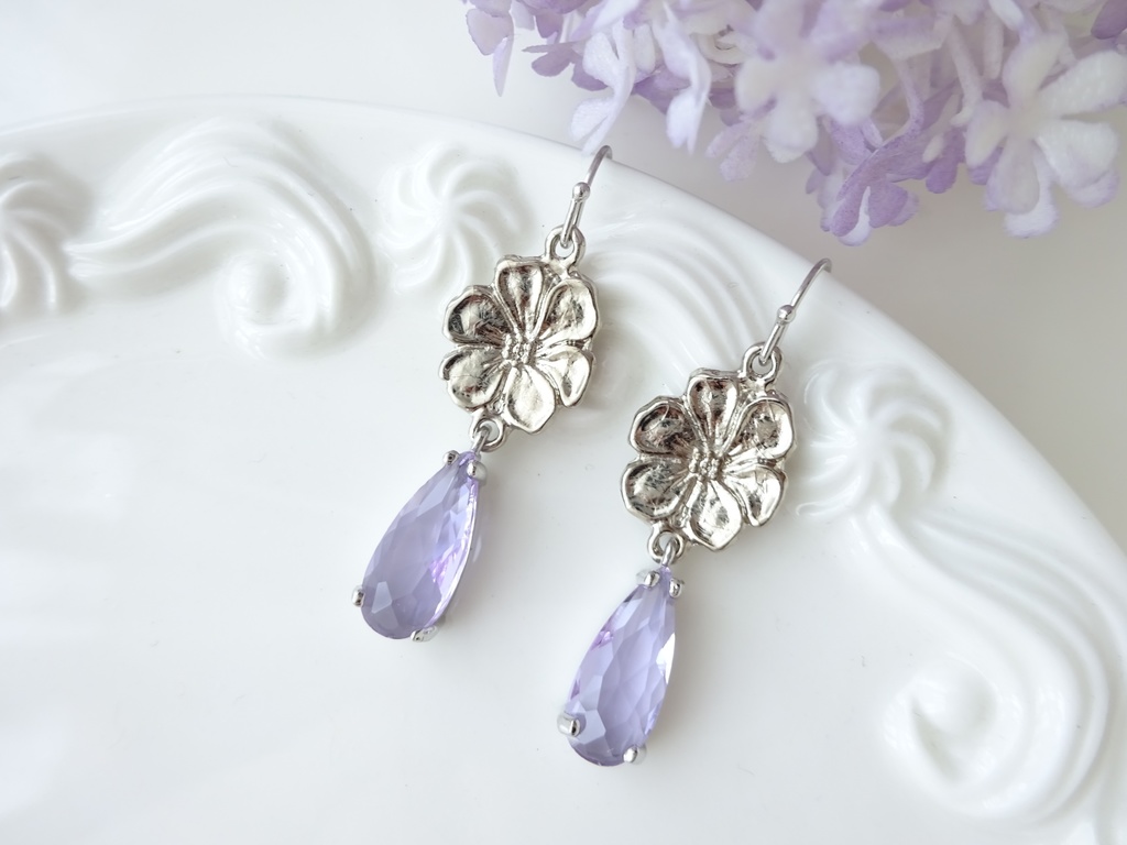 ヴィンテージビオラ ピアス