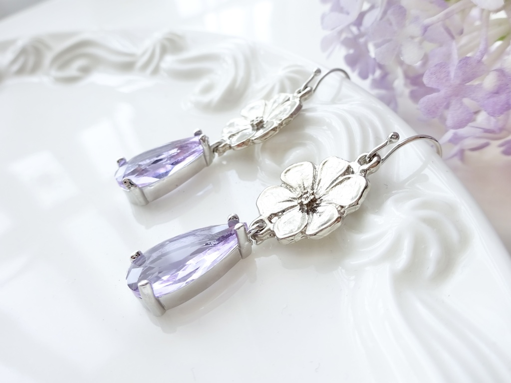 ヴィンテージビオラ ピアス