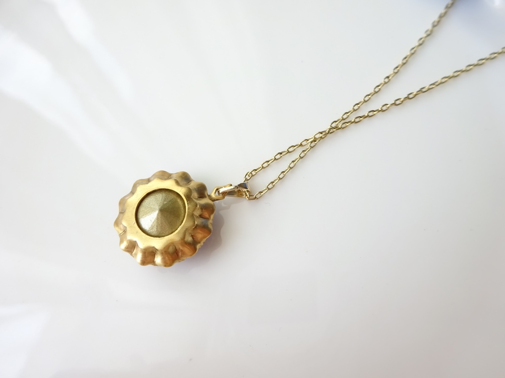 ステンドグラスフラワー・サファイアブルー