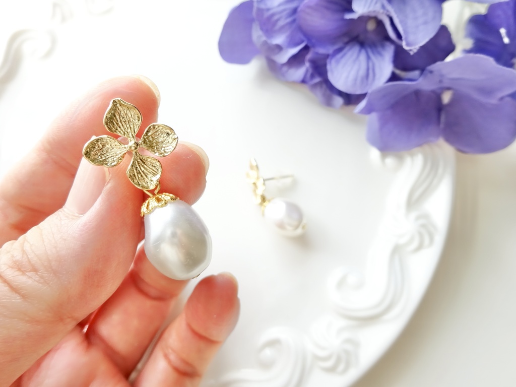 紫陽花パールドロップ