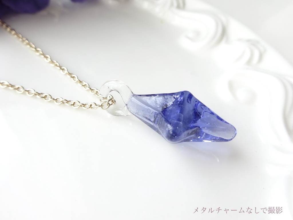 大きな聖夜の星 一点ものネックレス