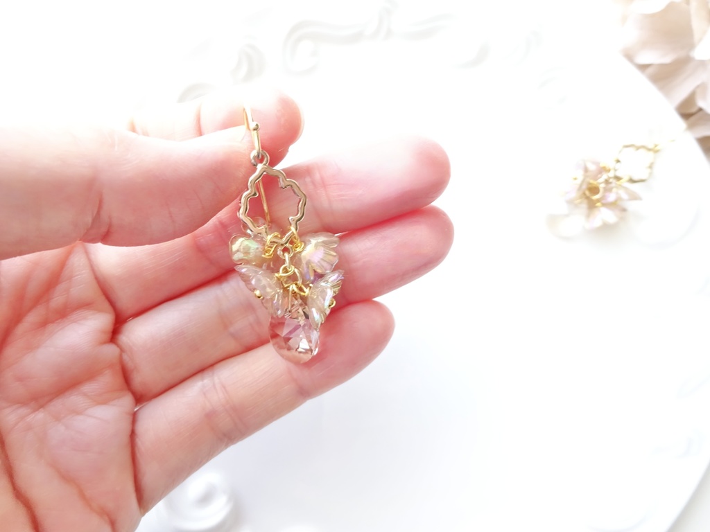 アンティークガーデンA・ピアス(イヤリングOK)