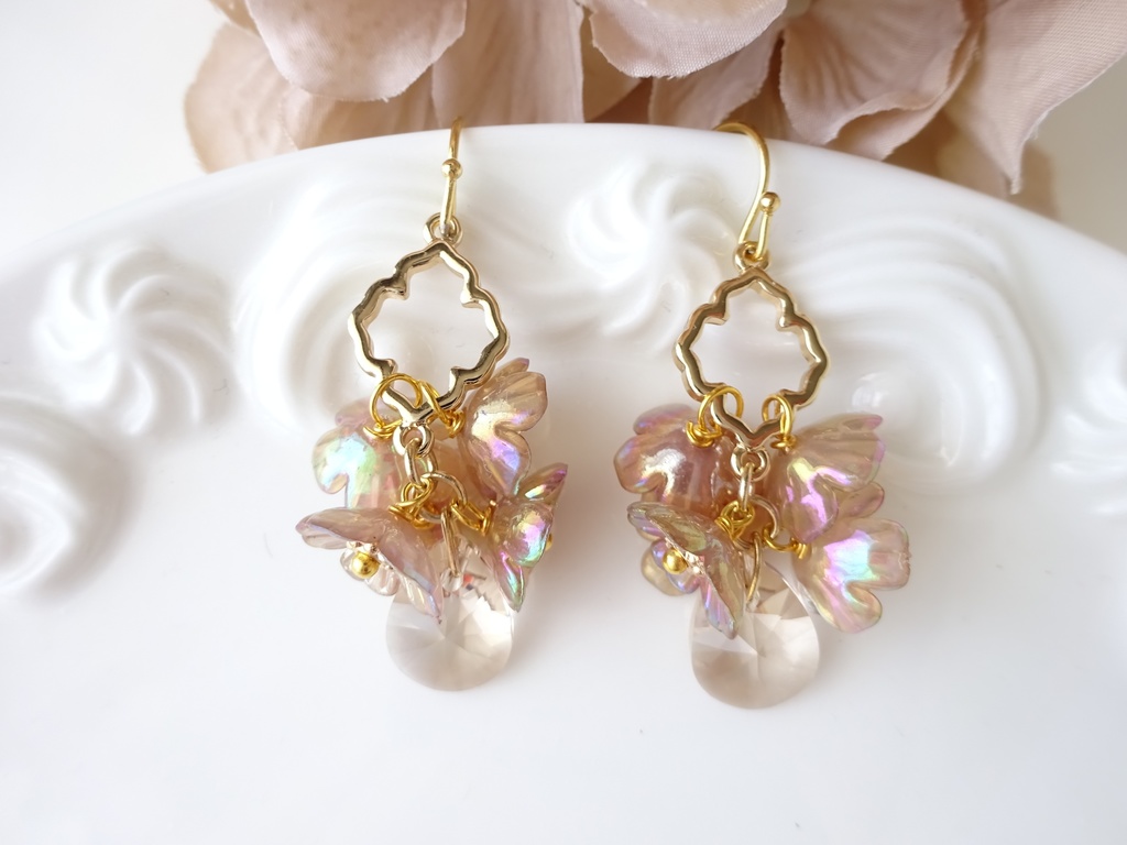 アンティークガーデンA・ピアス(イヤリングOK)