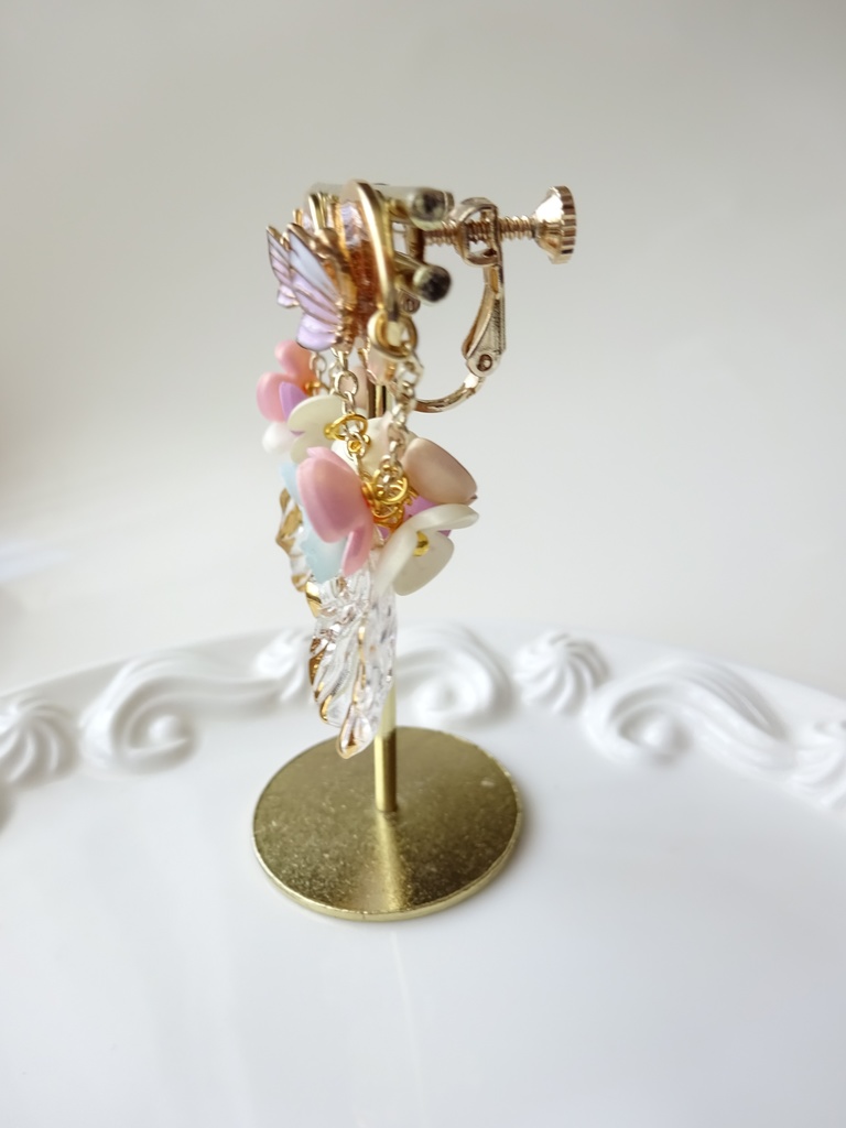 スイートパステルペタル・イヤリング