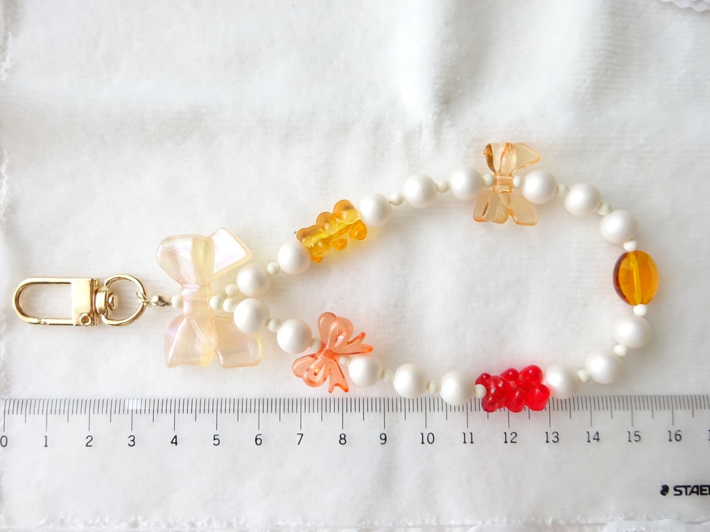 グミベアオレンジストラップ