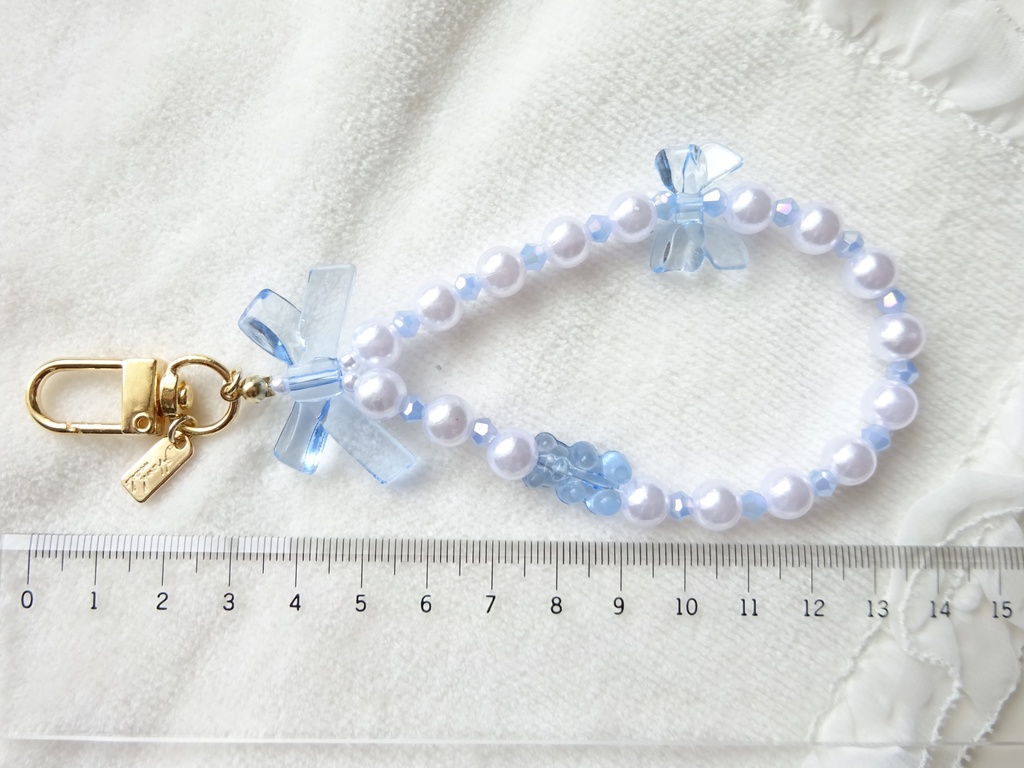 ラムネブルー・グミベアストラップ