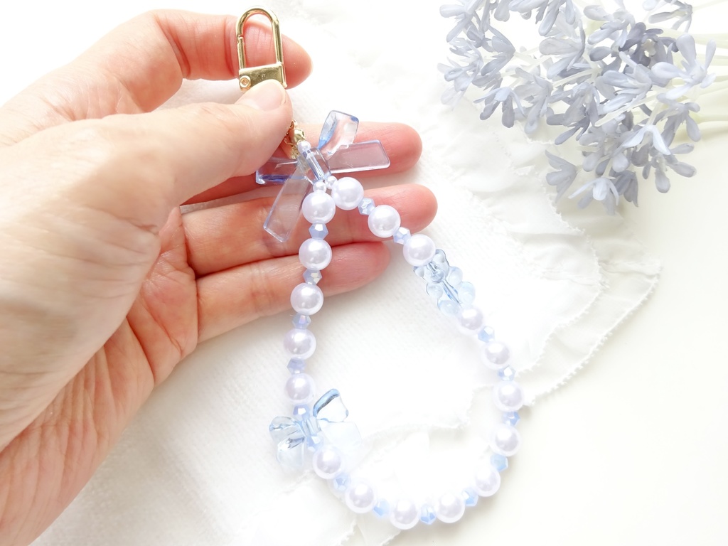 ラムネブルー・グミベアストラップ