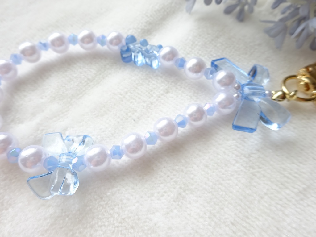 ラムネブルー・グミベアストラップ