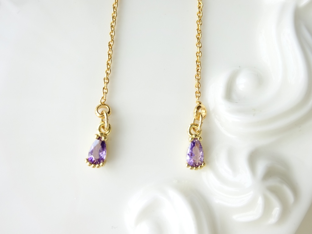 ルミエール・パープル(ピアスのみ)