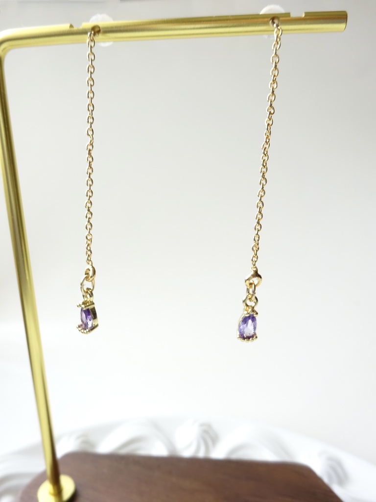 ルミエール・パープル(ピアスのみ)