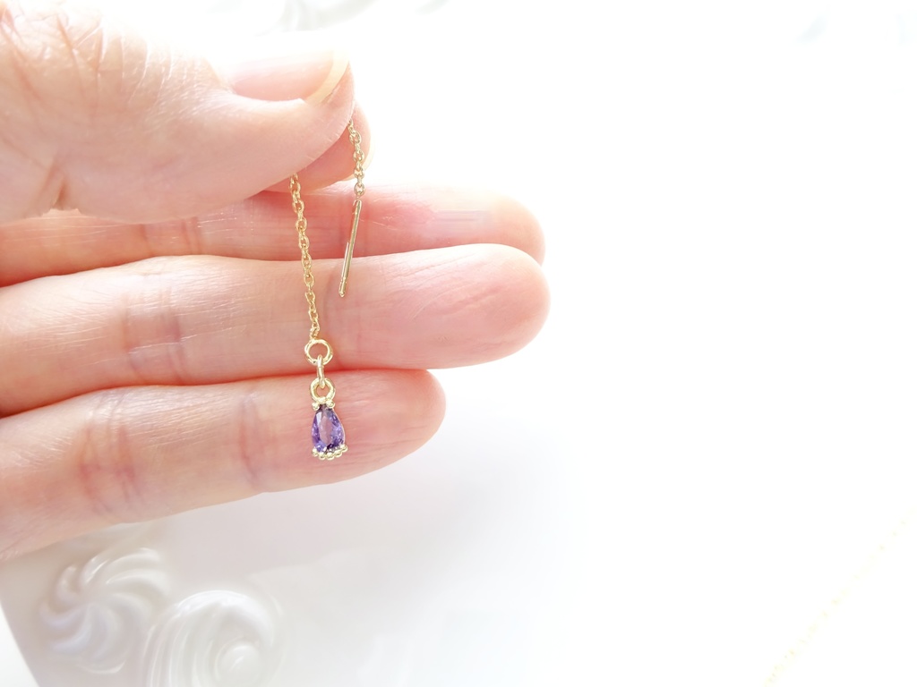 ルミエール・パープル(ピアスのみ)