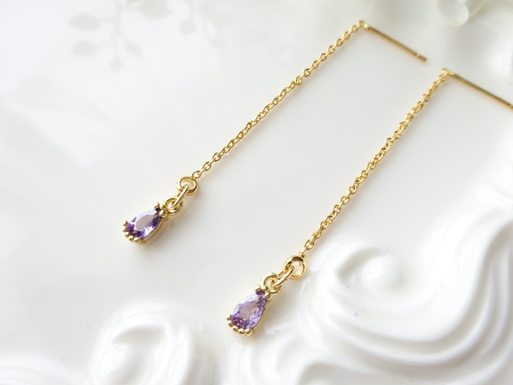 ルミエール・パープル(ピアスのみ)